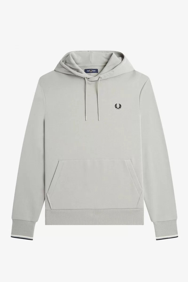 fred perry kapuzenpullover für herren grau