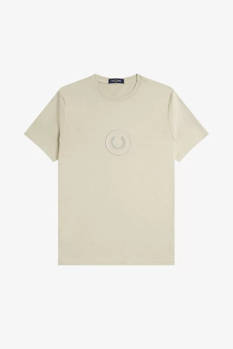 fred perry herren-t-shirt mit kreislogo hellmint