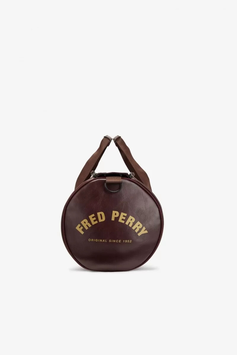 fred perry tonal barrel herrentaschen braun