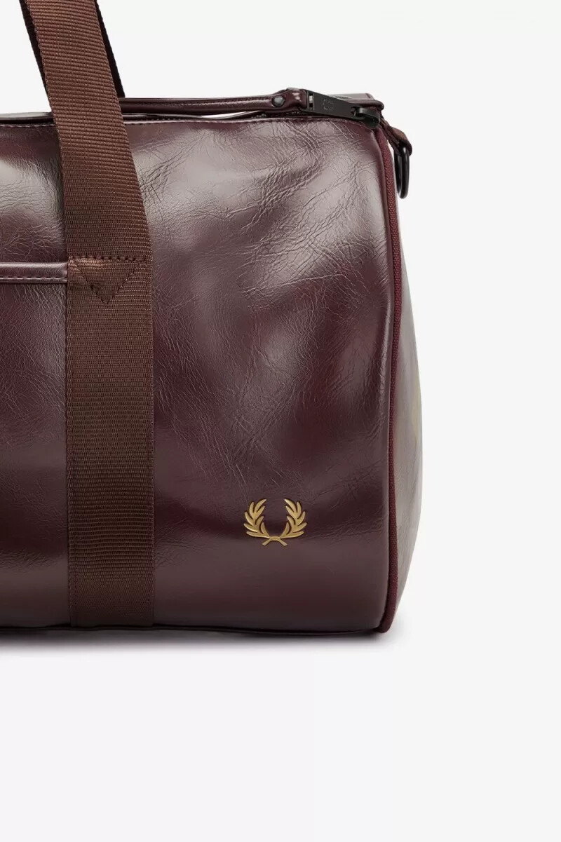 fred perry tonal barrel herrentaschen braun