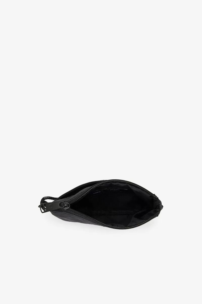 fred perry nylon-lanyard mit knitterverschluss für herrentaschen ankergrau