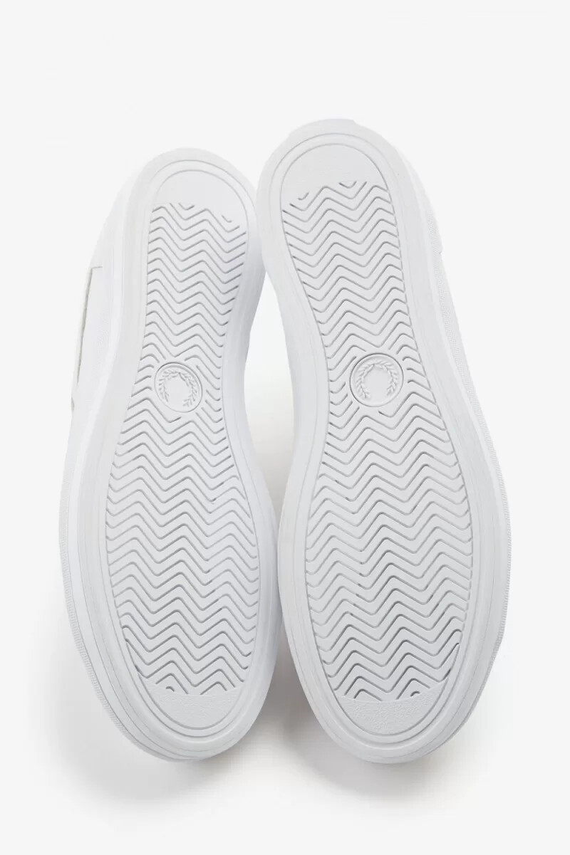 fred perry baseline herren-tennisschuhe weiß