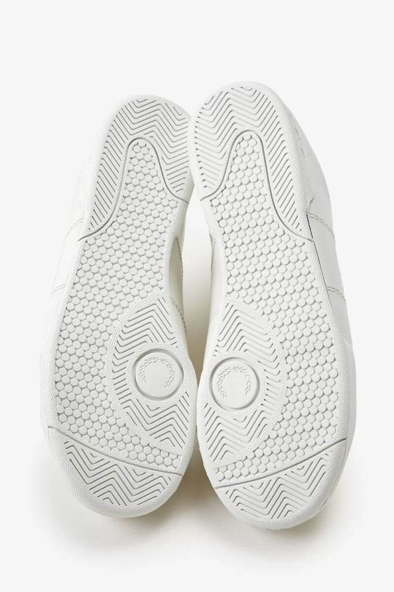 fred perry b722 herren-tennisschuhe elfenbein schattiertes kobalt