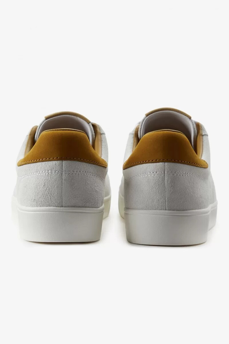fred perry spencer herren-tennisschuhe weiß